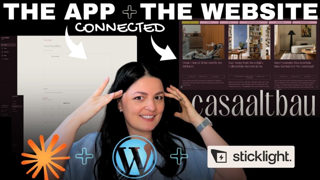 Thumbnail for my video about building a client blog dashboard with Sticklight instead of sending WordPress tutorials